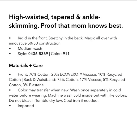 NWT women’s American eagle mom jeans - Picture 5 of 7